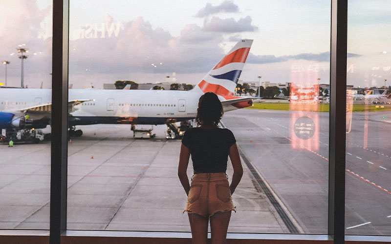 Departure via Colombo